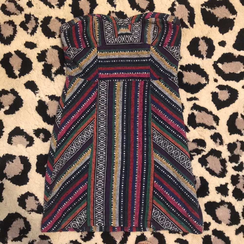 UO Strapless Mini Dress